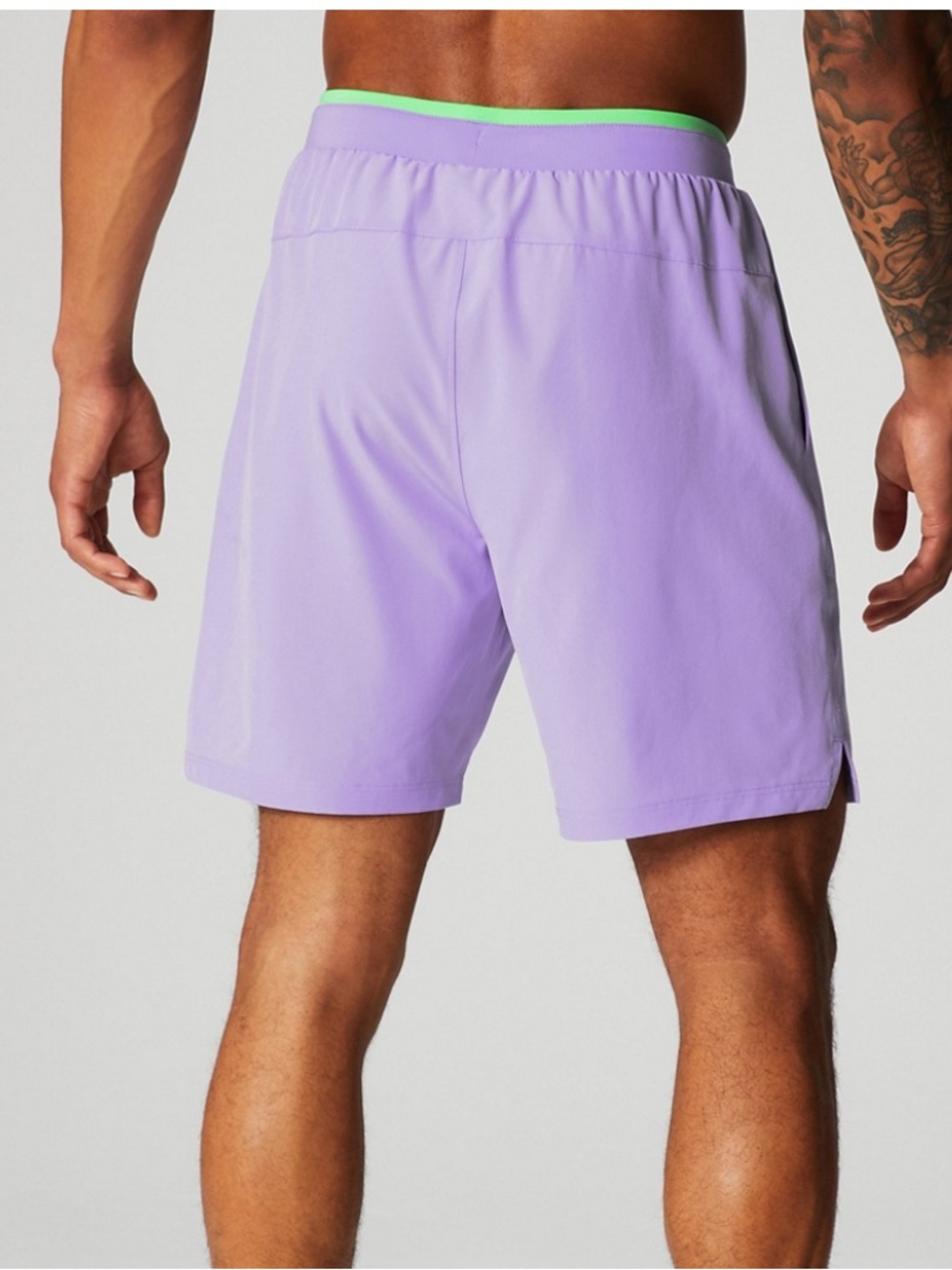 Fabletics The Fundamental Short II 7in Purple XL